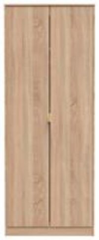 Tivoli 2 Door Wardrobe - Oak