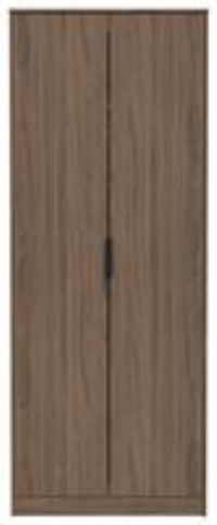 Verona 2 Door Wardrobe - Walnut Effect