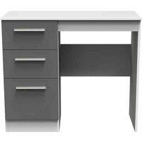 Ready Assembled Indices Vanity - Dust Grey and White