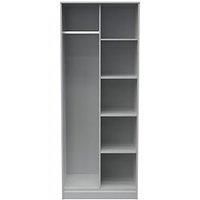 Swift Cube Ready Assembled Open Shelf Unit - Grey