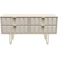 Ready Assembled Cuba 4 Drawer Bed Box - Kashmir Matt