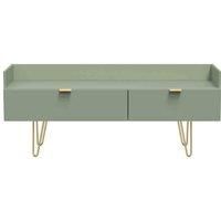 Ready Assembled Hirato Media Console Unit -Reed Green