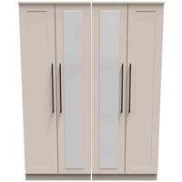 Ready Assembled Finsbury Tall 4 Door Wardrobe - Kashmir Matt