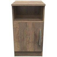 Welcome Furniture Ready Assembled Indices Open Drawer Locker - Vintage Oak