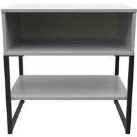 Welcome Furniture Ready Assembled Copenhagagen Single Open Locker Diego - Dust Grey