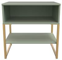 Messina 1 Drawer Bedside Table - Green