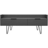 Ready Assembled Hirato Media Console Unit - Graphite