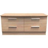 Ready Assembled Fourrisse 4 Drawer Bed Box - Bardolino Oak