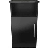 Welcome Furniture Fourrisse Open Drawer Locker - Black Gloss