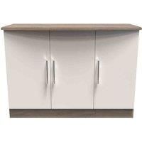 Ready Assembled Fourrisse 3 Door Unit - Kashmir Gloss and Darkolino