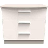 Welcome Furniture Fourrisse 3 Drawer Chest - Kashmir Gloss