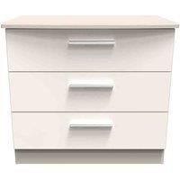Welcome Furniture Fourrisse 3 Drawer Chest - Kashmir Gloss