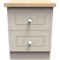 Welcome Furniture Wilcox 2 Drawer Locker - Kashmir Ash and Oak