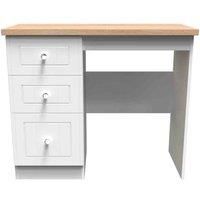 Ready Assembled Wilcox Vanity - Porcelain Ash and Oak