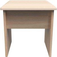 Welcome Furniture Ready Assembled Sherwood Stool In Bardolino Oak