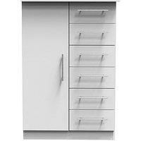 Welcome Furniture Ready Assembled Sherwood 2 Door Wardrobe In Bardolino Oak