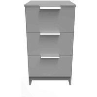 Dover 3 Drawer Bedside Cabinet (Ready Assembled)