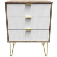 Swift Andie Ready Assembled 3 Drawer Midi Sideboard