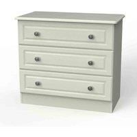 Welcome Furniture Ready Assembled Pembroke 3 Drawer Chest In Kashmir Ash