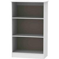 Welcome Furniture Ready Assembled Camden Bookcase In White Gloss