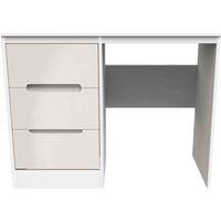 Welcome Furniture Ready Assembled Monaco Vanity In Kashmir Gloss & White
