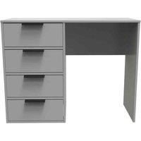 Welcome Furniture Ready Assembled Diego G 4 Drawer Vanity In Dusk Grey