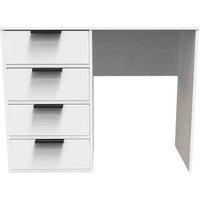 Welcome Furniture Ready Assembled Diego G 4 Drawer Vanity In White Matt