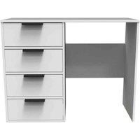 Welcome Furniture Ready Assembled Hong Kong B 4 Drawer Vanity In White Matt