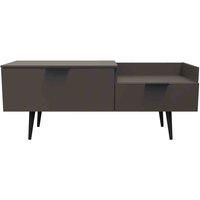 Welcome Furniture Ready Assembled Hong Kong B Tv Console Unit In Graphite