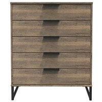 Swift Emerson Ready Assembled 5 Drawer Chest