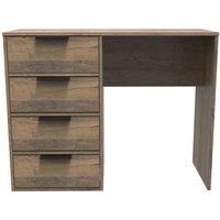 Welcome Furniture Ready Assembled Hong Kong G 4 Drawer Vanity In Vintage Oak
