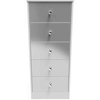 Swift Verity Ready Assembled 5 Drawer Tallboy