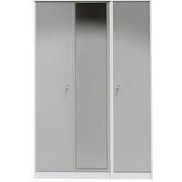 Swift Verity Ready Assembled 3 Door Mirrored Wardrobe