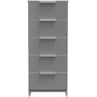 Swift Adair Ready Assembled 5 Drawer Tallboy