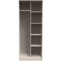 Welcome Furniture Ready Assembled Pixel Open Wardrobe In Kashmir Matt