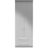 Gloucester 2 Door 2 Drawer Wardrobe (Ready Assembled)