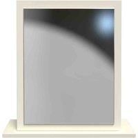 Welcome Furniture Ready Assembled Vienna Mirror In Cream Ash & Oak