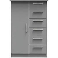 Swift Logan 1 Door 5 Drawer Kids Robe