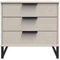 Swift Emerson Ready Assembled 3 Drawer Chest