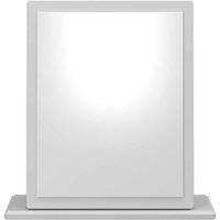 Welcome Furniture Ready Assembled Sussex Small Mirror In Grey Ash & Bardolino Oak