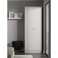 Swift Sydney Ready Assembled Tall Plain Double Wardrobe