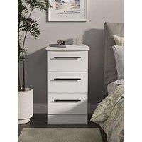 Swift Boston 3 Drawer Bedside Cabinet
