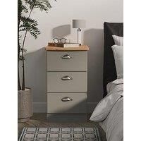 Swift Tivoli 3 Drawer Bedside Table