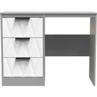 Welcome Furniture Ready Assembled Las Vegas Vanity In White Matt & Dusk Grey