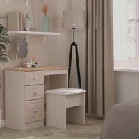 Welcome Furniture Ready Assembled Norfolk Vanity In Kashmir Ash & Bardolino Oak