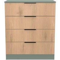 Welcome Furniture Ready Assembled Java 4 Drawer Chest