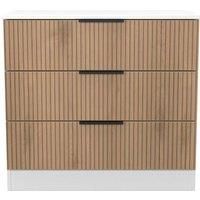 Welcome Furniture Ready Assembled Java 3 Drawer Chest