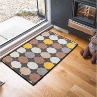 Geometric Doormats Non Slip Machine Washable Kitchen, Corridor, Hallway Runners