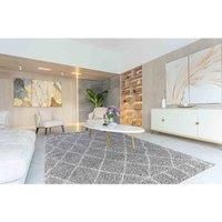 Shaggy Rugs Moroccan Berber Living Room Diamond Design