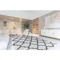 Shaggy Rugs Moroccan Berber Living Room Trellis Design